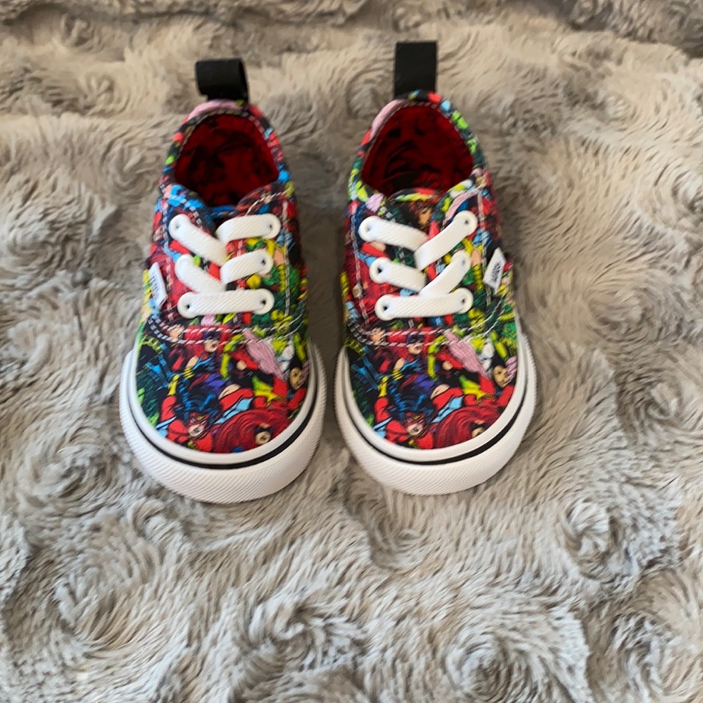 Vans marvel sneaker for toddler